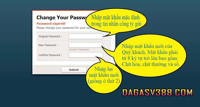 Hướng dẫn đổi mật khẩu sv388